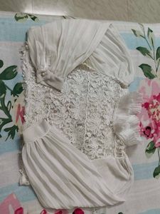 White Blouse Top