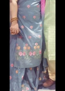 Party Wear Gown Cum Lehenga Dress In Xl Size
