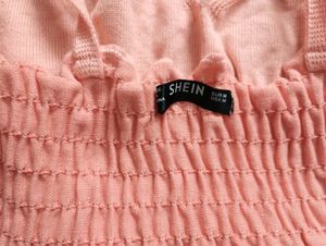 Shein Acrylic Sleeveless Top