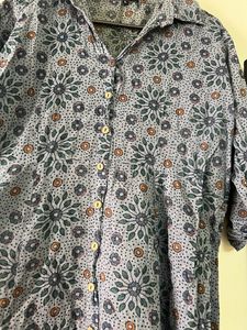 Pure Cotton A Line Kurti