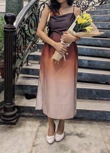 ombre satin slip dress (date night approved) ✨