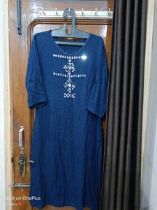 Daily Bases Neavy Blue Kurti