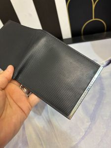 Armani Exchange Black Leather Wallet