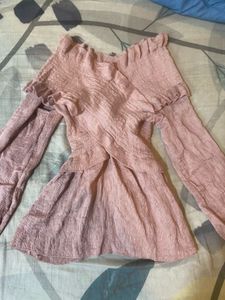 Frill Off Shoulder Top- Buy 3 Tops For 100 Each
