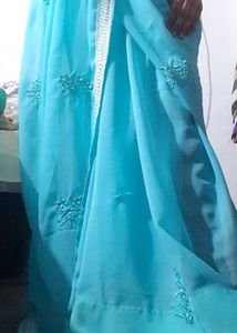 Very Attractive Saree + Matching Blouse