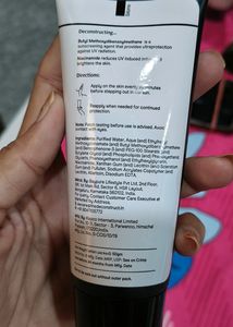 Deconstruct Sunscreen