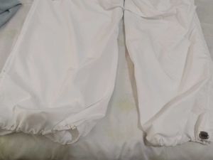 White Cargo Pants