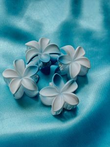 Floral Hair Clips - Pack Of 5