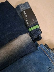 PACK OF 3 BLUE DENIM JEANS (28)
