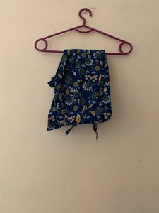 Blue Medallion Kurta Suit Set