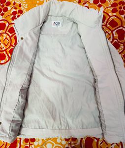 Sleeveless Branded New White Jacket