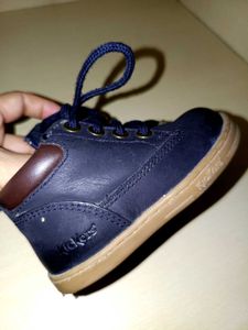 Kids Leather Ankle Boots