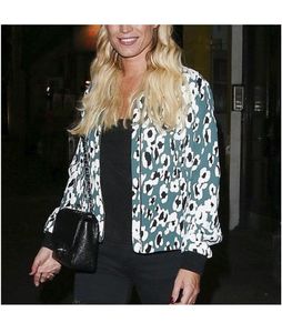 ZARA TRF // Leopard Print Bomber Jacket