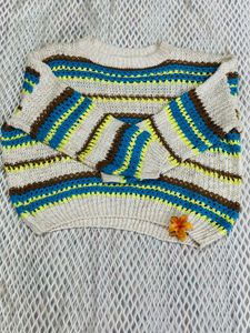 Striped Knit Sweater