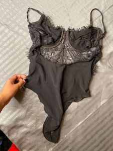 lace corset bodysuit