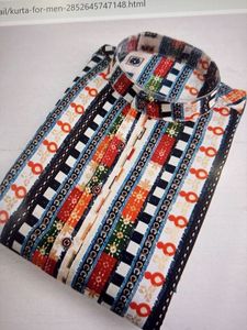 Stylish Printed Kurta for Men