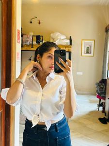 White Plain Shirt Full Sleeves