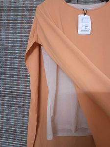 Peach Tunic Top