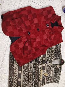 Vintage Patterned Vest