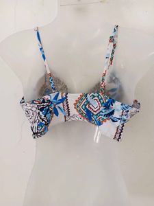 Floral Print Crop Top