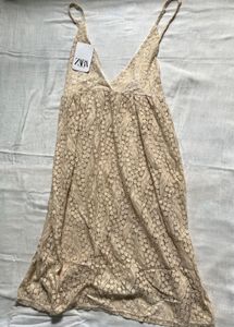 Beige Dress
