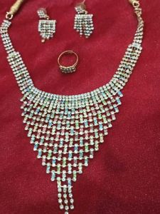 Necklace With Earing And Ring