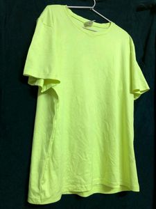 Cool Fluorescent Green Short Sleeve T Shirt