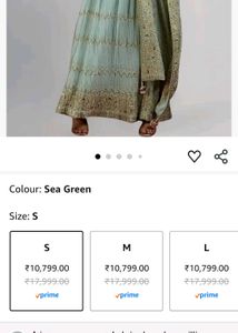 Light Blue Anarkali Suit Fix Price