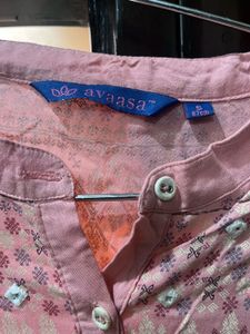 Pink Kurti Stylish