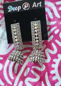 Deep Art Jhumka Earrings