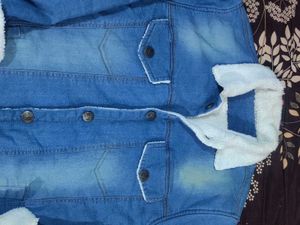 Denim Jacket new with Sherpa Lining