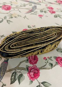 Embroidered Gota Patti Saree Lace