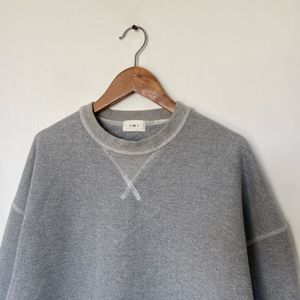 Gray Pullover Sweatshirt