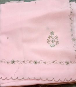 most beautiful baby pink colour saree for women