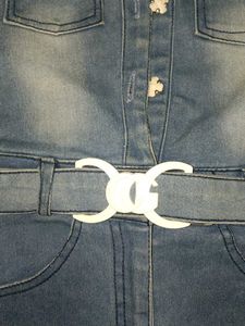 Denim Jumpsuit for Girls