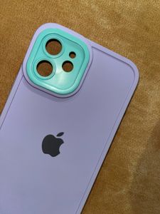 Iphone 12 Lilac Silicon Cover/ Case