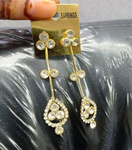 Traditional American Diamond Design Earring