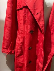 Olivia Lauren Red Long Jacket Looks Fabulous