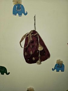 Elegant Purple Pouch