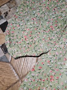 Floral Print Midi Dress