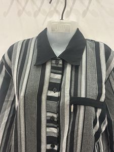 Striped Button-Down Shirt