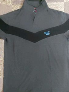 Men's Gray Polo Shirt