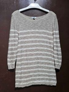 Cozy Striped Knit Sweater