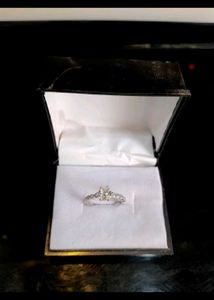 Diamond Ring Pure Silver 925