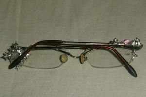 Bayonetta Y2k Soldered Glasses Rectangular