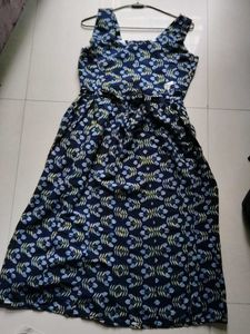 Women Flared Printed Dress