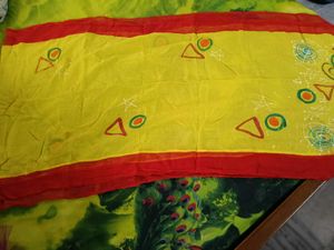 Colorful Printed kids Saree