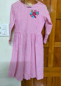 Pure Cotton Frock (13 To 14 Years Girls)