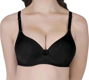 Elegant Black Padded Bra