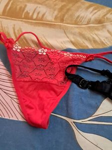 Combo Of  Five  In Garter  Belt  N Panty